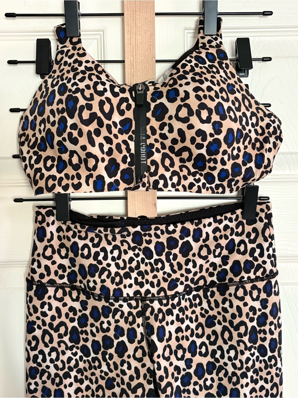 Victoria's Secret Knockout Leopard Print Activewear Set
